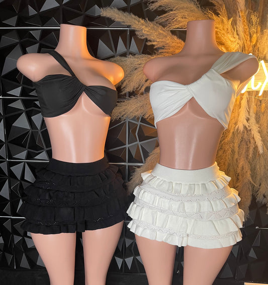 Ruffle Shorts