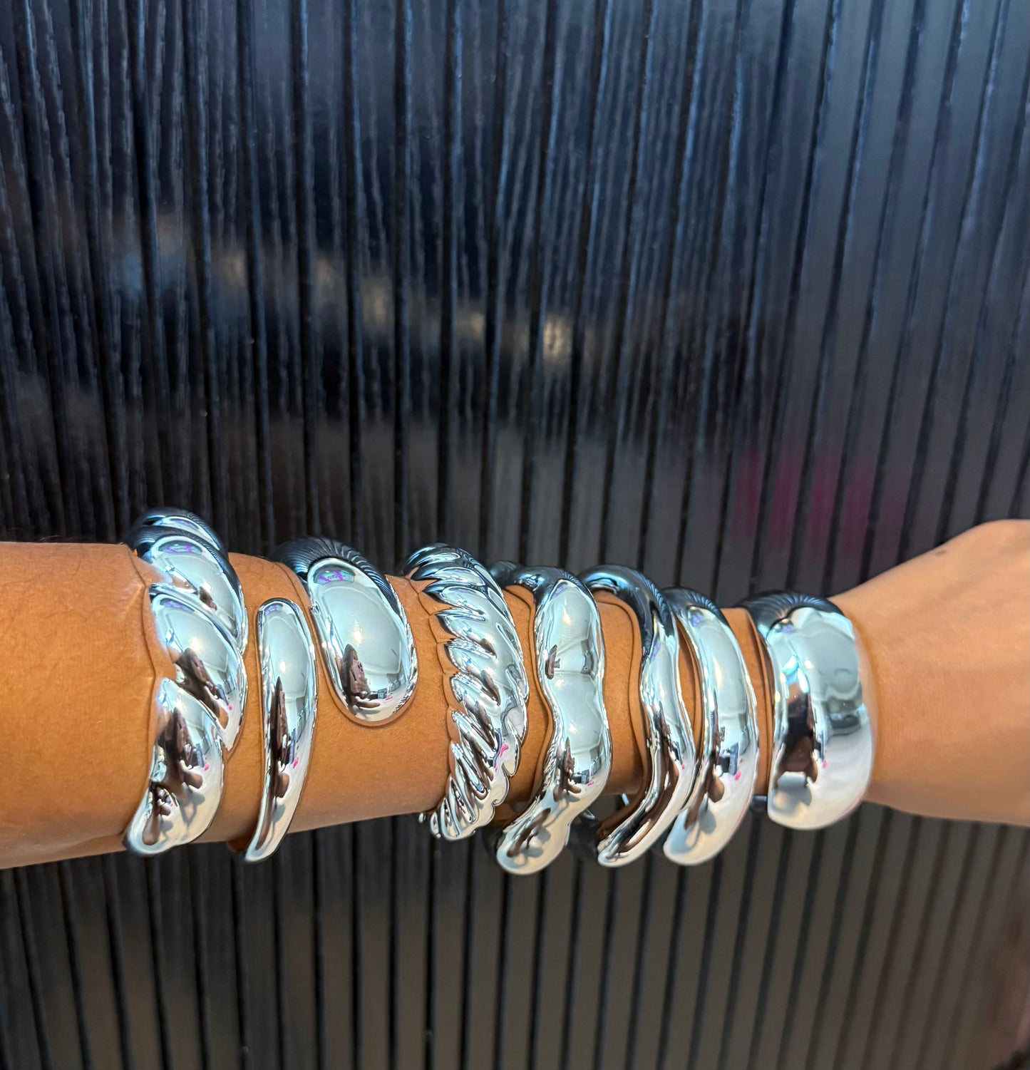 Silver Bangles