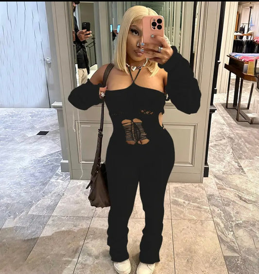 Knitty Kitty Jumpsuit