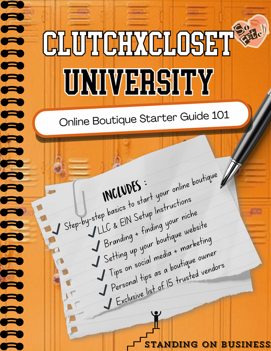 ClutchxCloset University/Vendor List