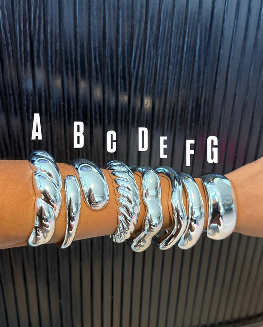 Silver Bangles