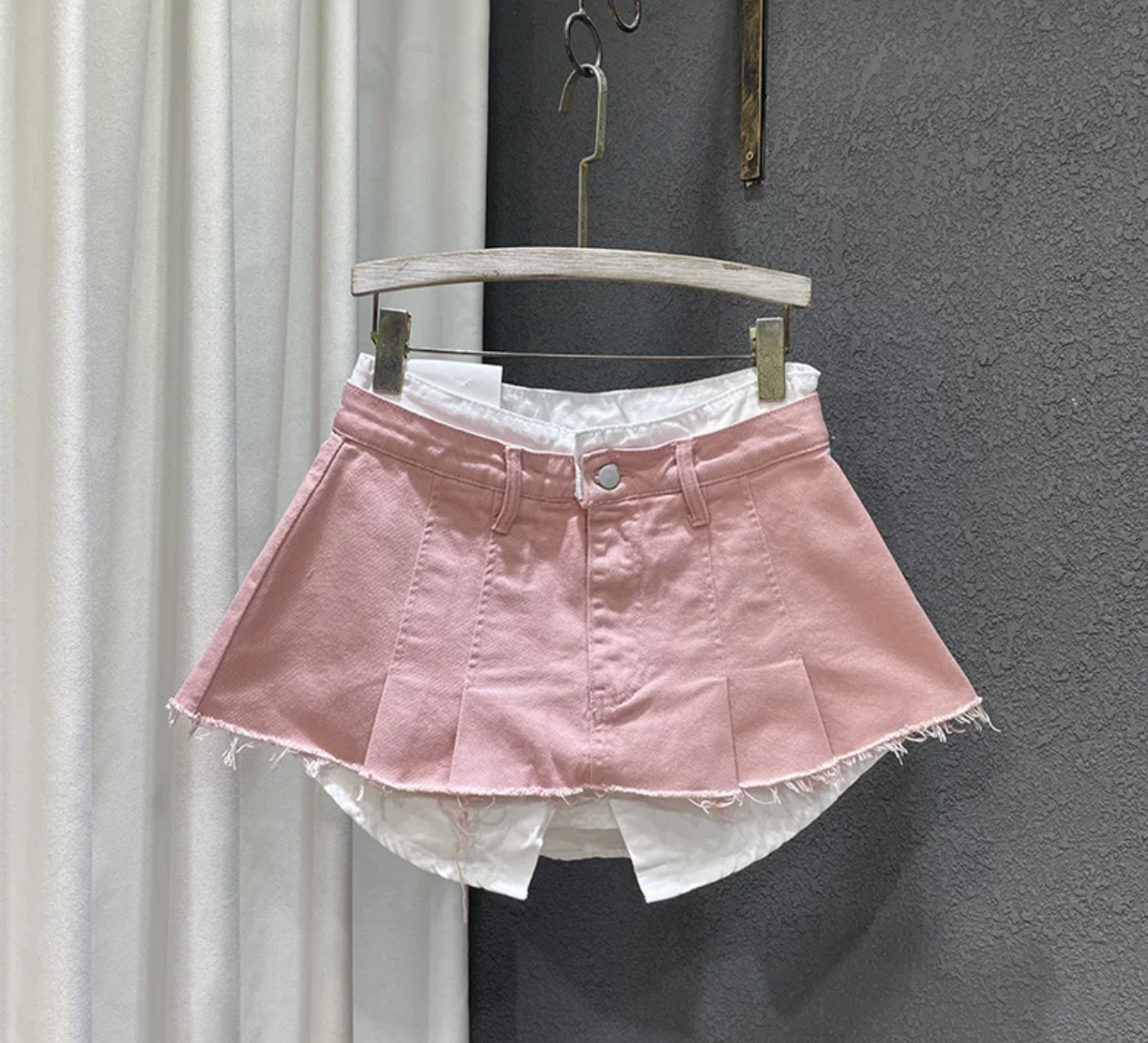 Bubble Gum Mini Skirt