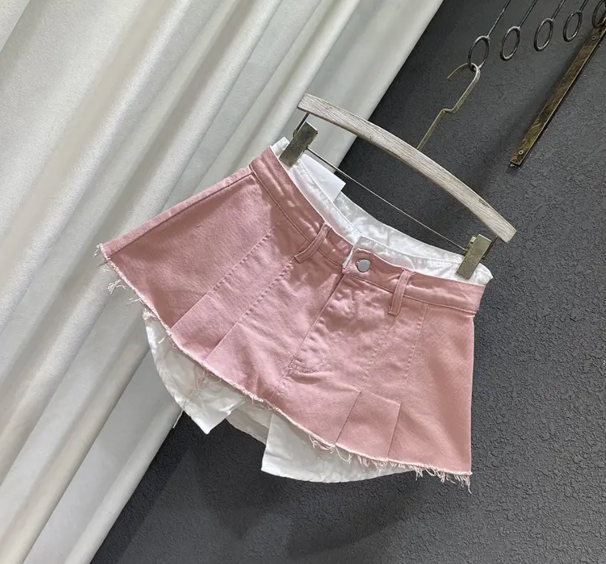 Bubble Gum Mini Skirt